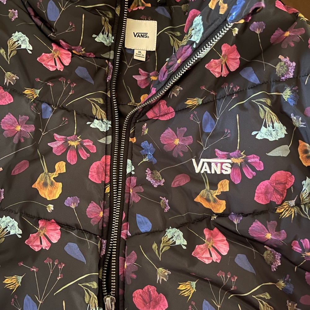 Vans Multicolor Floral Puffer Jacket - Picture 5 of 9